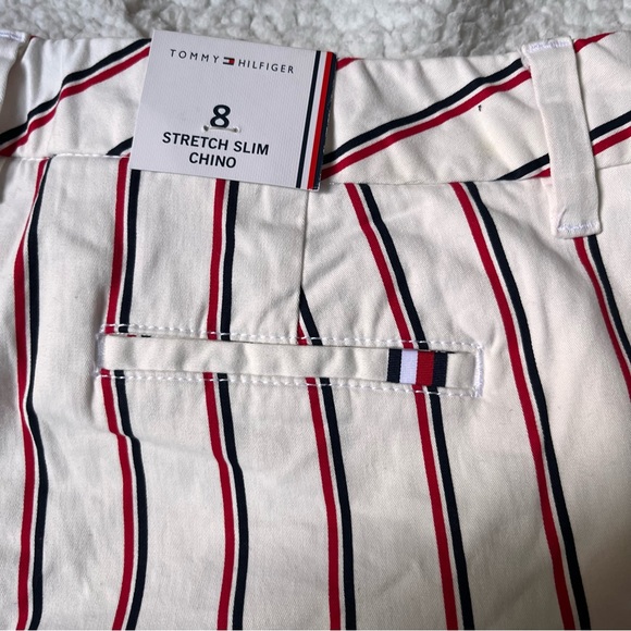 Tommy Hilfiger- Striped Chino Slim Jeans - Picture 7 of 9